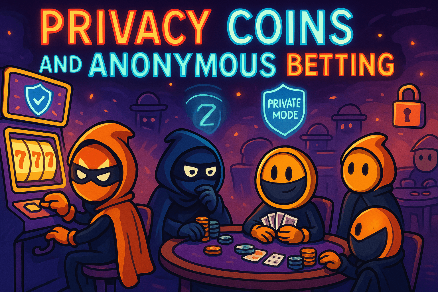 Privacy Coins and Anonymous Betting - featured image