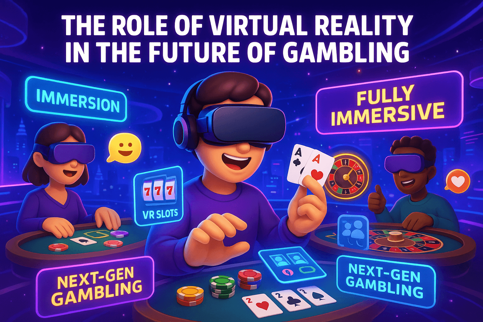 The Role of Virtual Reality in the Future of Gambling - featured image
