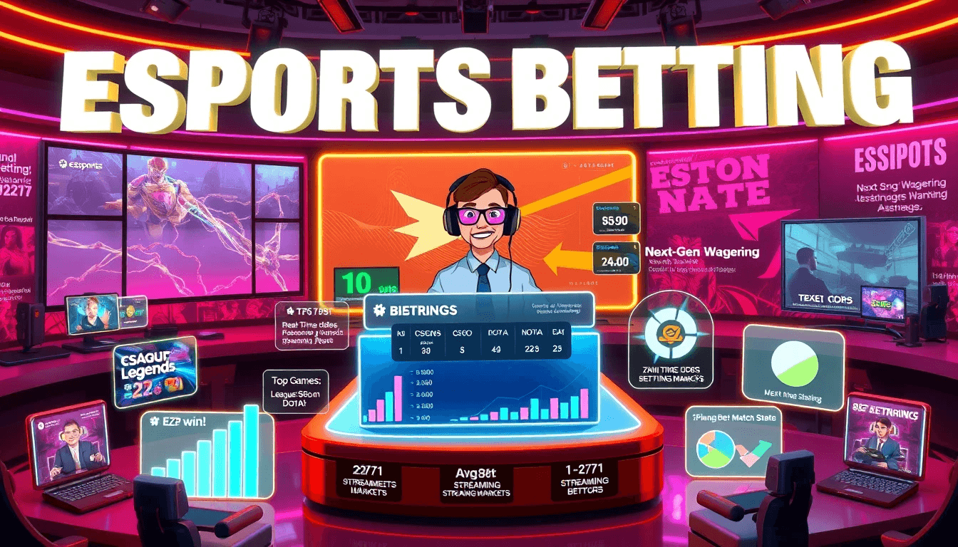 Esports Betting: Market Trends and Projections - featured image