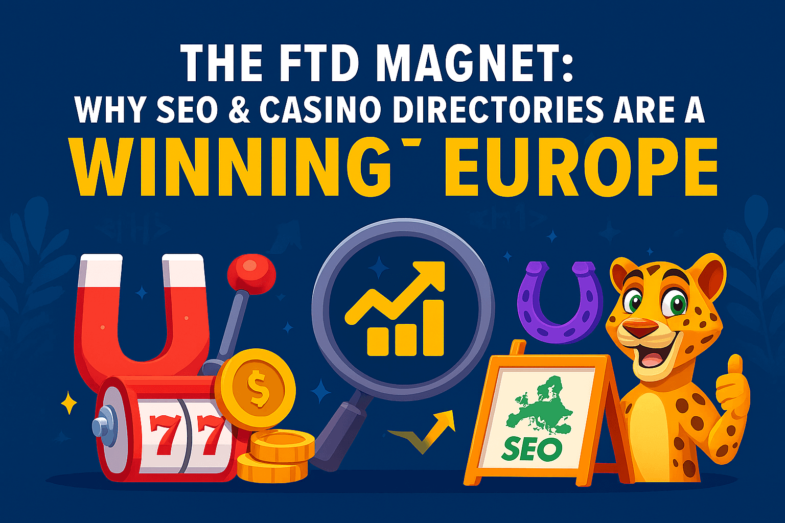 The FTD Magnet: Why SEO & Casino Directories Are a Winning Bet in Western Europe - featured image